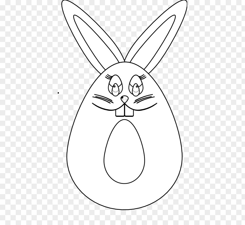 Gray Rabbit Domestic Black And White Easter Bunny Clip Art PNG