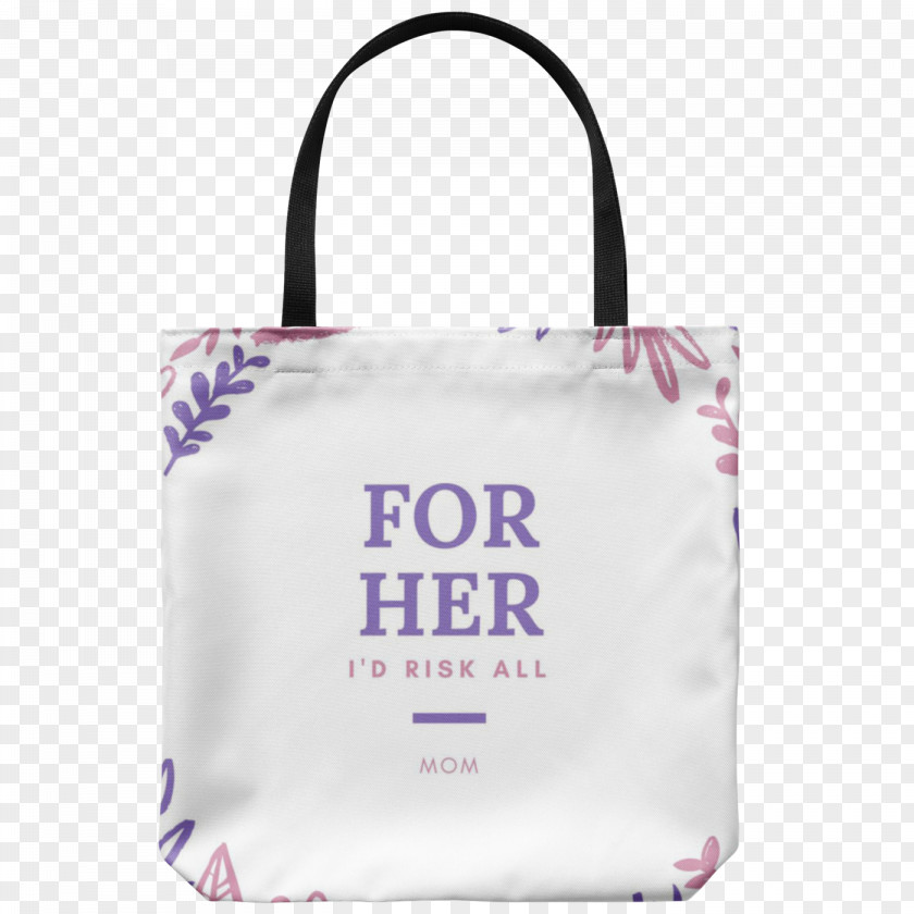 Inspirational Quotes For Daughters Tote Bag Mother Daughter Father Child PNG
