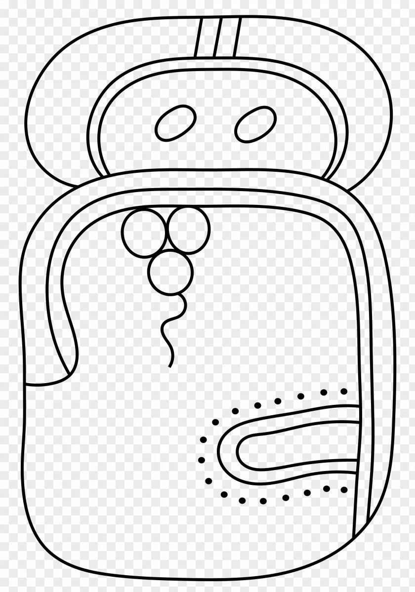 Maya Civilization Coloring Book Drawing Black And White Line Art PNG