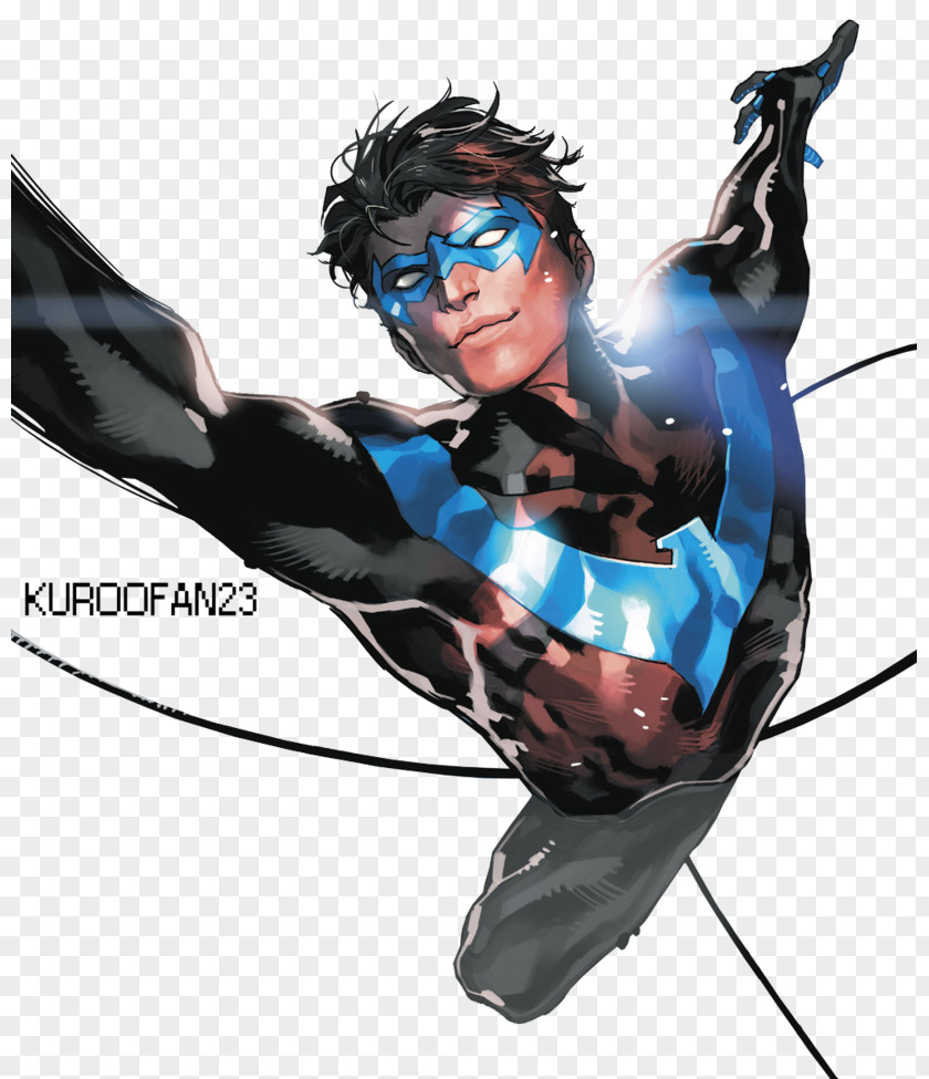 Nightwing Dick Grayson Phil Jimenez Batman Superman PNG