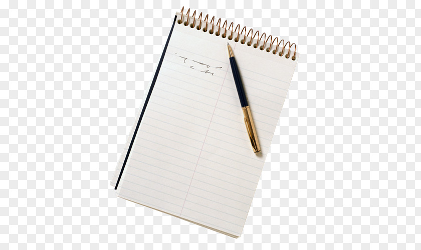 Notebook Paper Psd Clip Art PNG