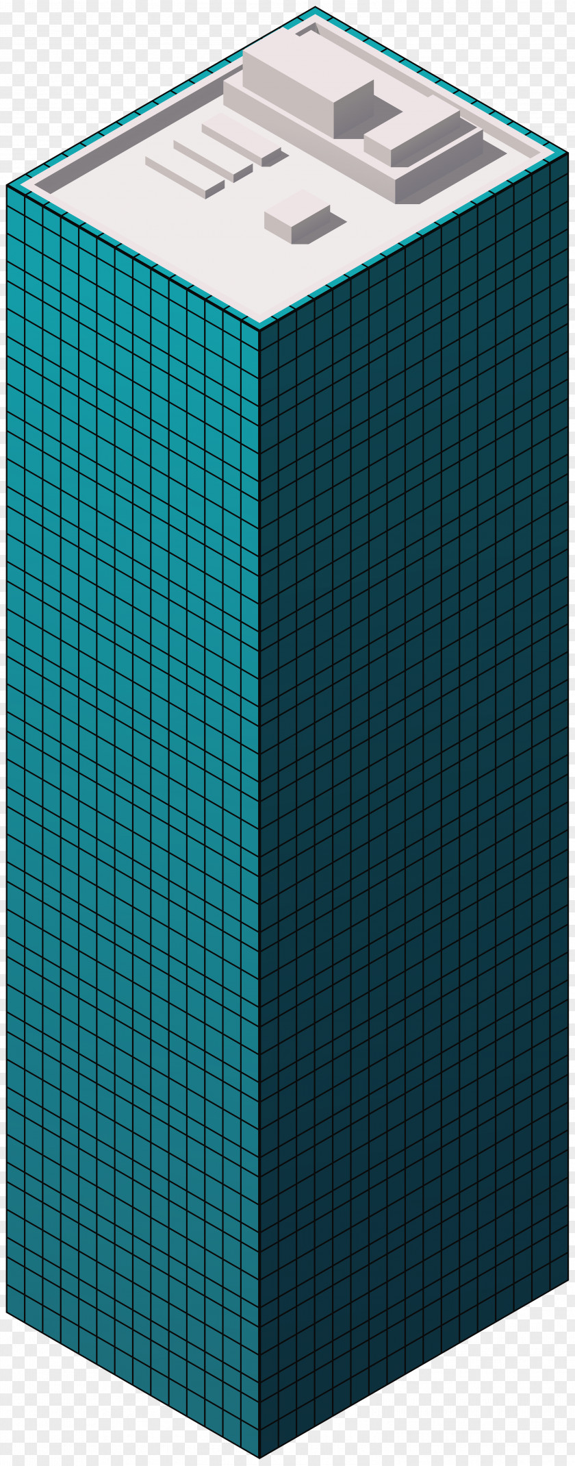 Building. Product Design Teal Angle PNG