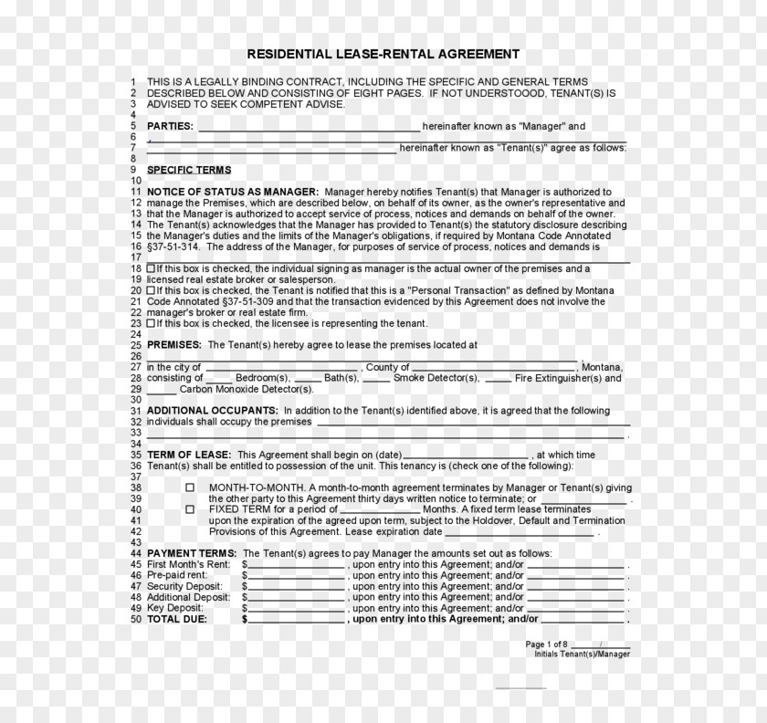 Lease Purchase Contract Rental Agreement Document Evaluation PNG