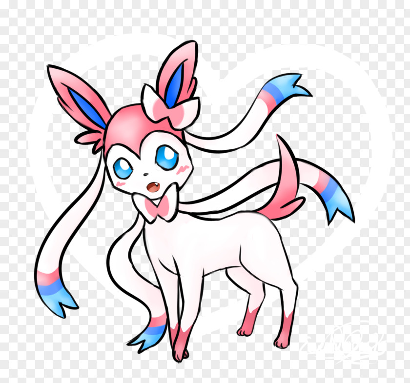 Pokemon Sylveon Drawing Line Art Sketch PNG