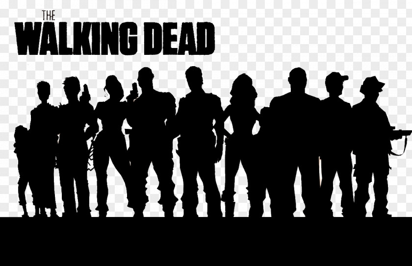 Walking Dead Cliparts The Rick Grimes Carl Merle Dixon Wallpaper PNG