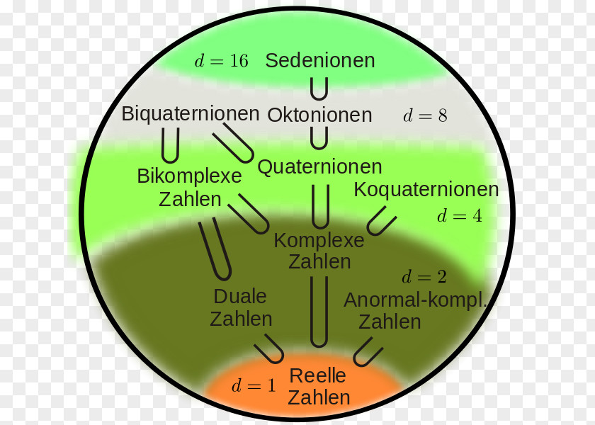 Zahlen Hypercomplex Number Sedenion Vector Space PNG