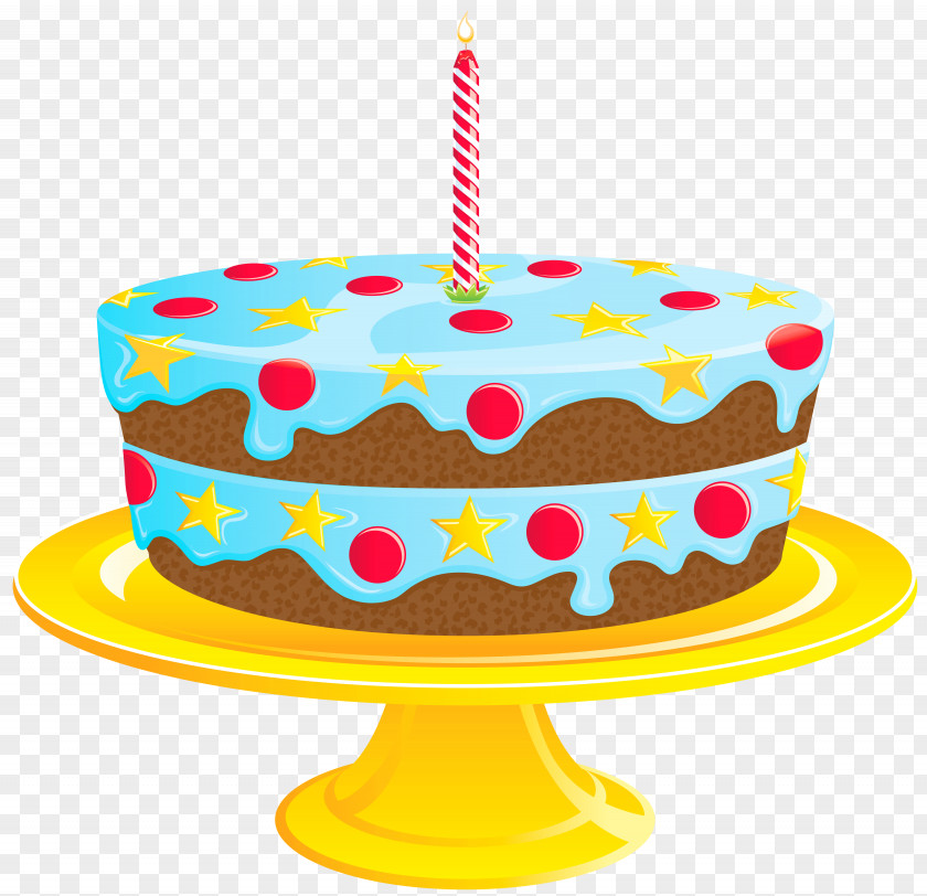 Blue Birthday Cake Clipart Clip Art PNG