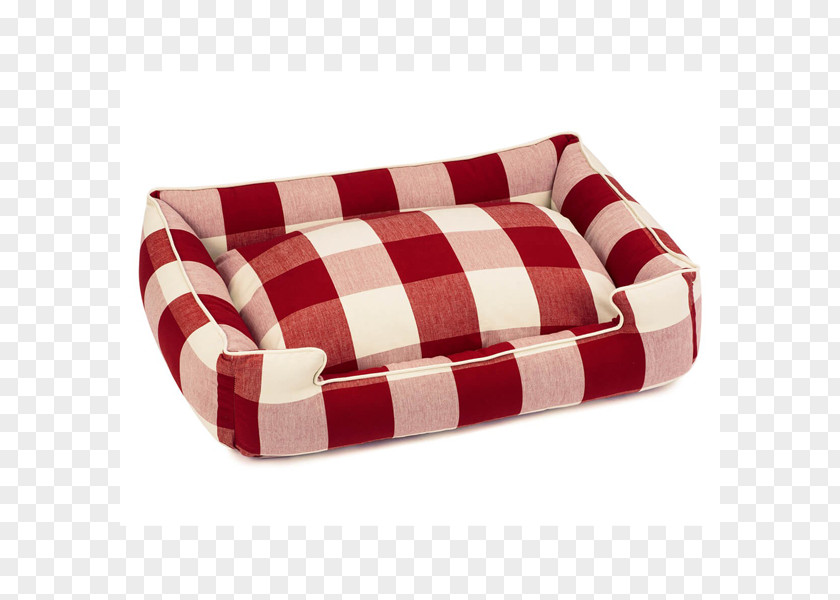 Buffalo Plaid Dog Couch Check Bed Bolster PNG