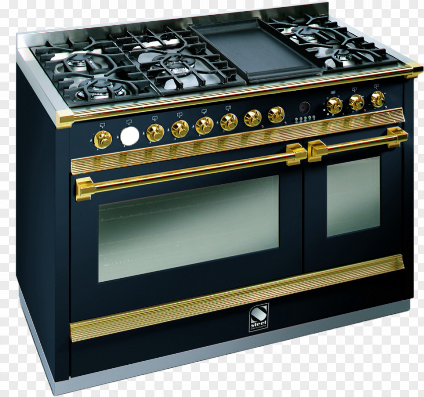 Gas Cooker Cooking Ranges Stainless Steel Kitchen Deep Fryers PNG