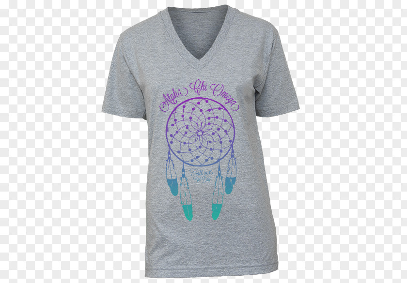 Geometric Block T-shirt Sleeve Bluza Neck PNG