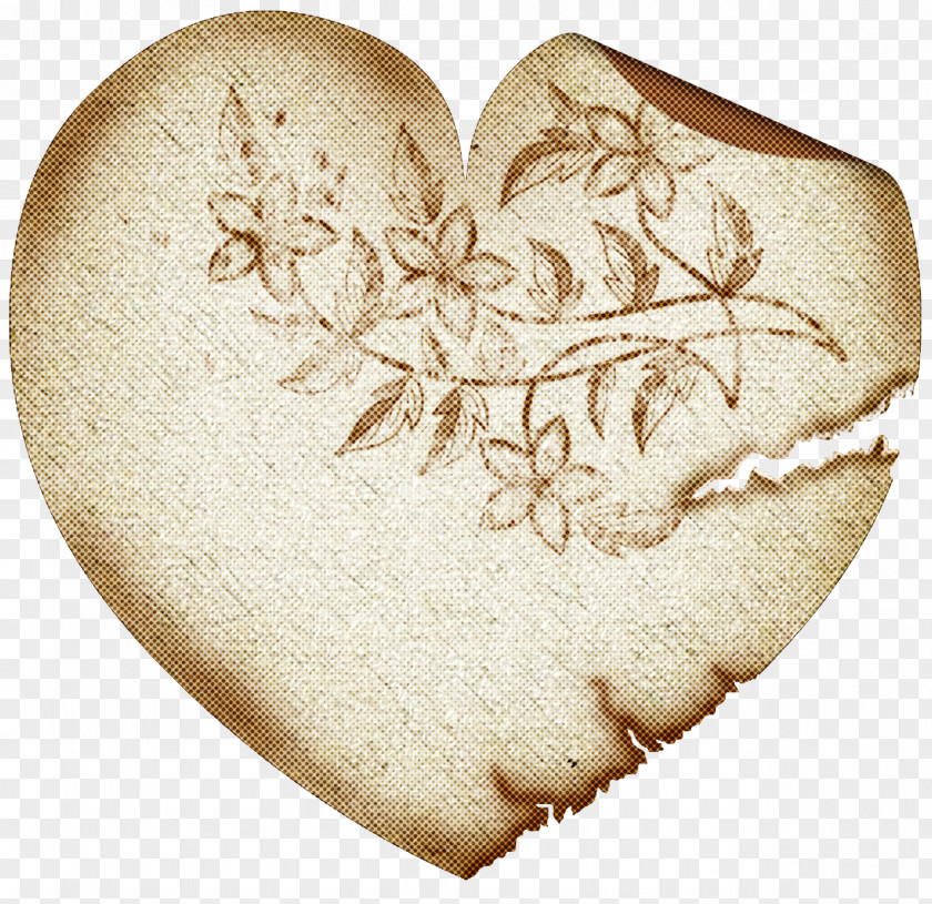 Heart Beige PNG