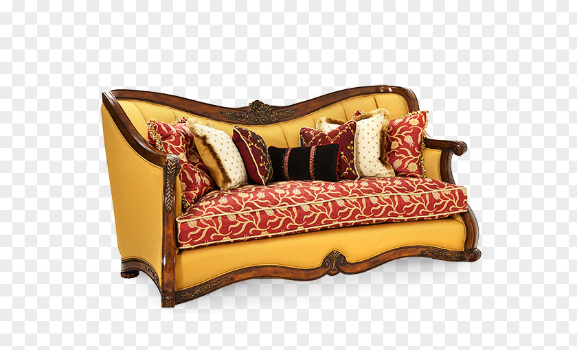 Luxurious Texture Carving Loveseat Couch /m/083vt Wood Studio Apartment PNG