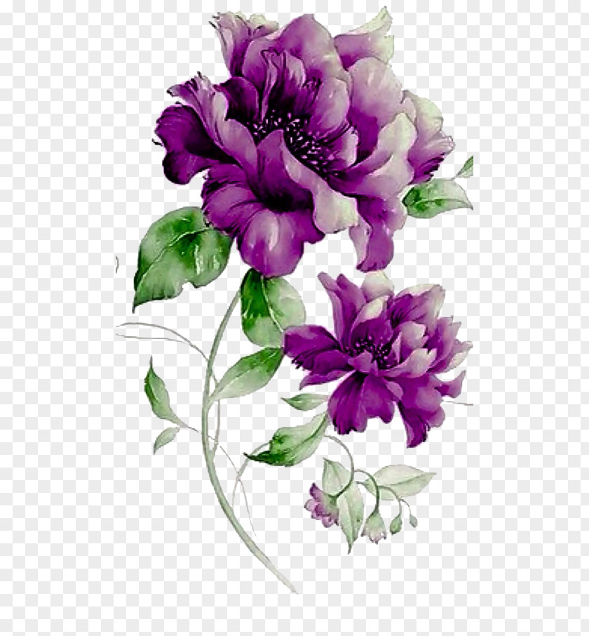 Purple Flowers Flower Floral Design PNG