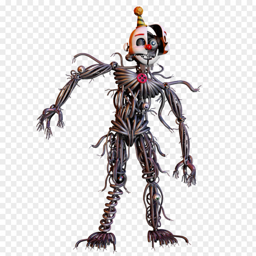 T-pose Five Nights At Freddy's 4 The Joy Of Creation: Reborn Endoskeleton Drawing Action & Toy Figures PNG
