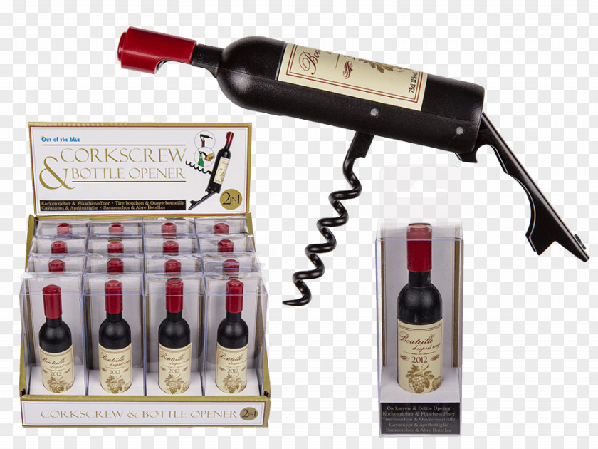 Wine Corkscrew Bottle Openers Metal PNG