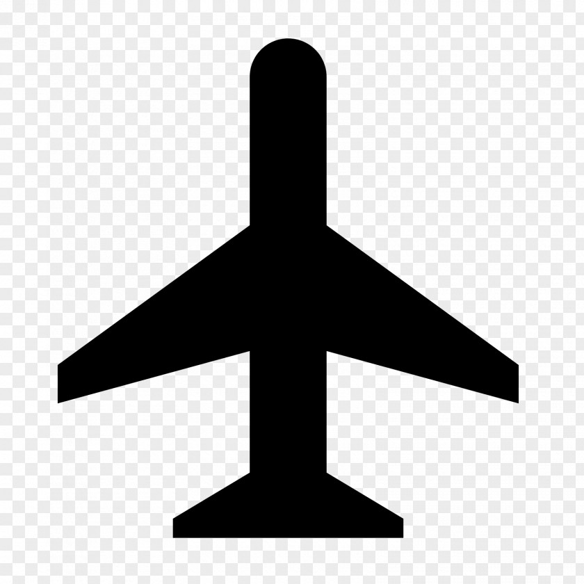 Airplane Aircraft Silhouette Clip Art PNG