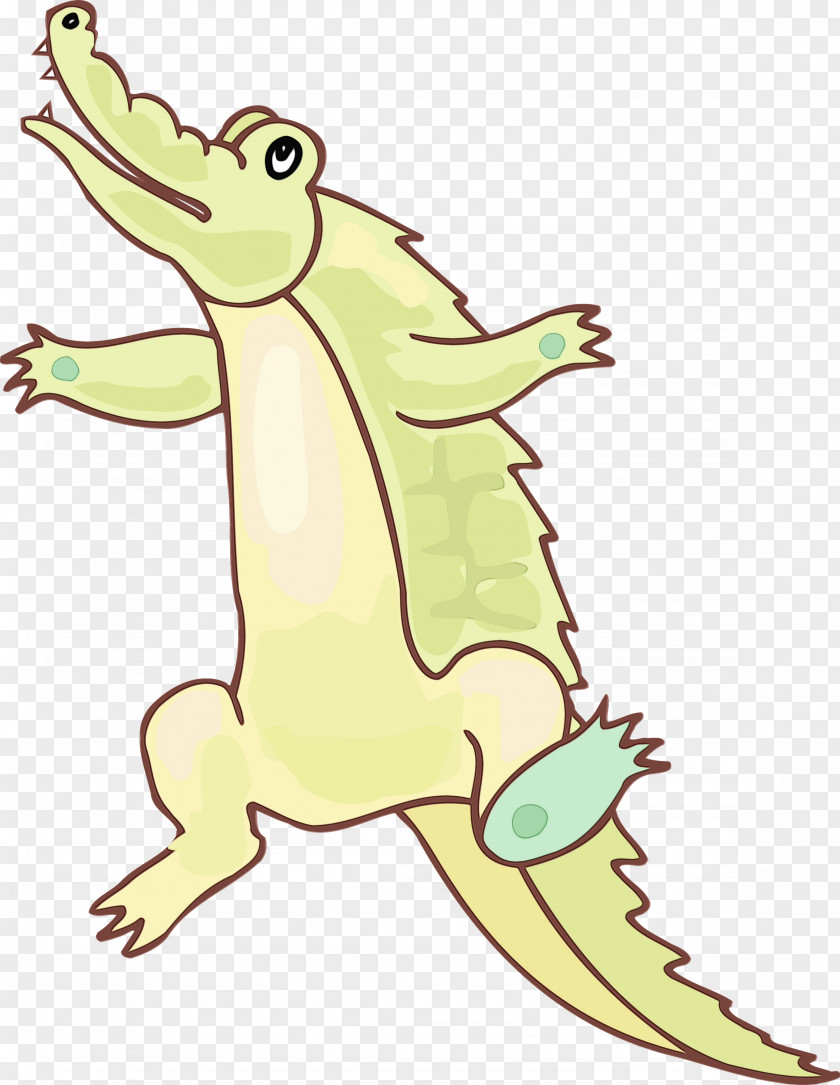 Animal Figure Saltwater Crocodile Crocodilia Cartoon Alligator Reptile PNG