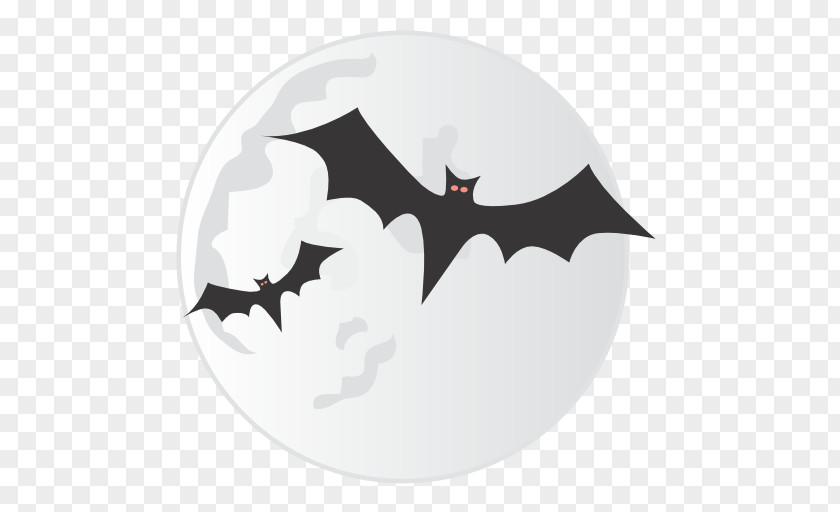 Bat Halloween Icon PNG