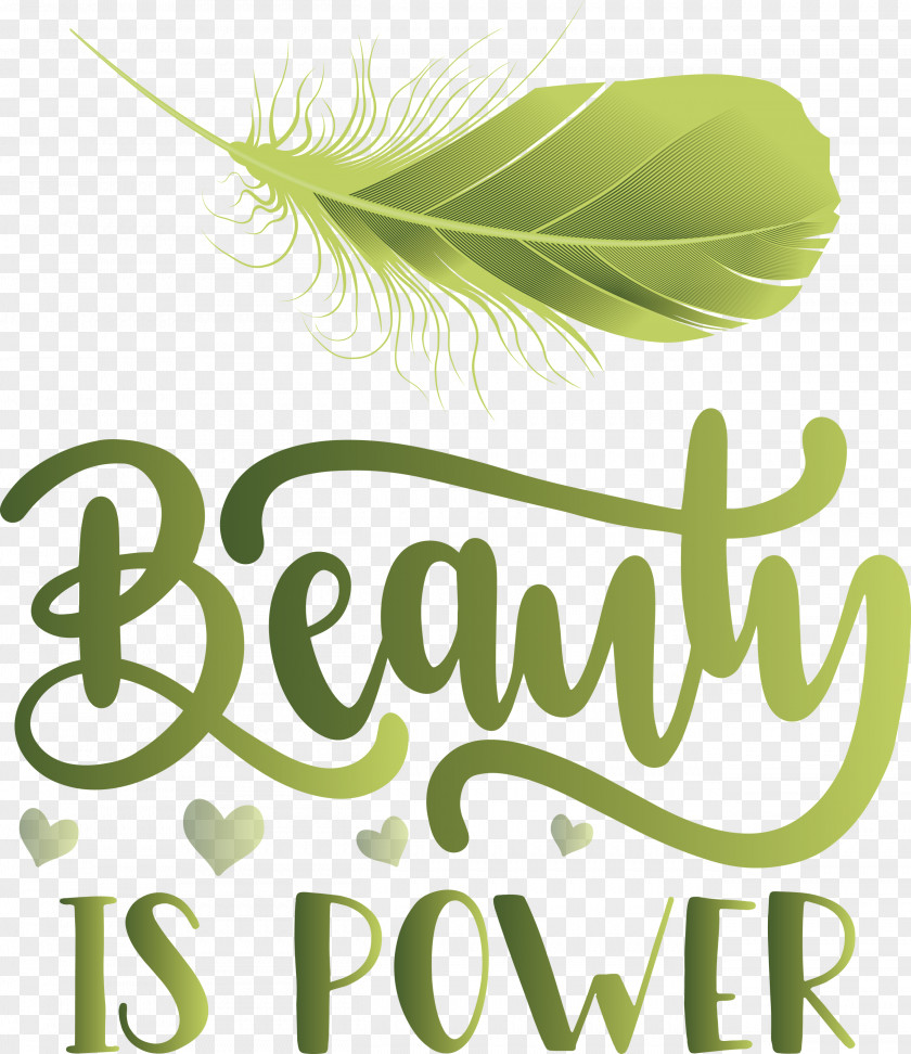 Beauty Is Power Fashion PNG