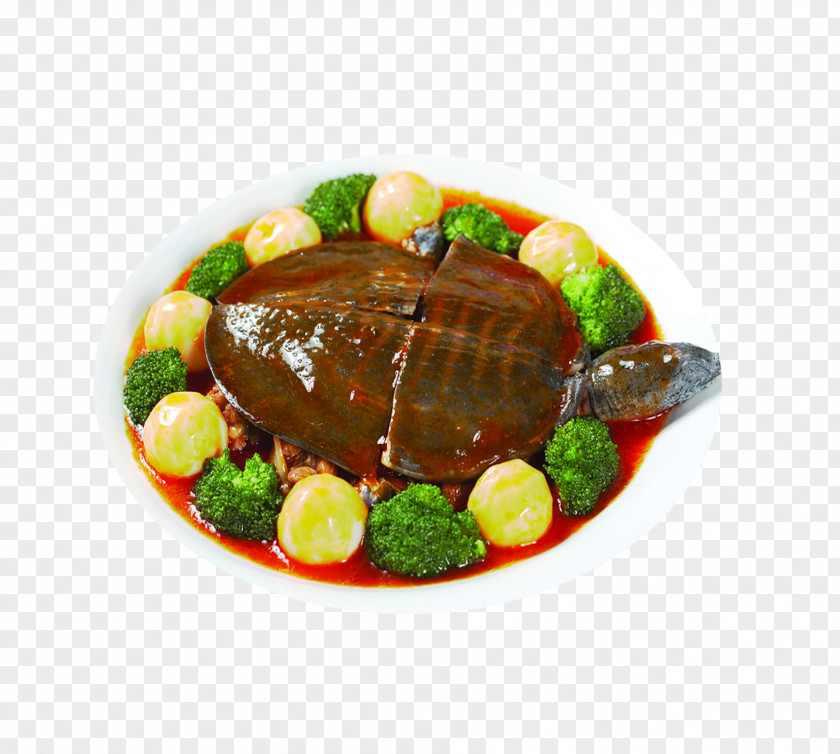 Braised Turtle Nutrient Chinese Softshell Food Nutrition Soup PNG
