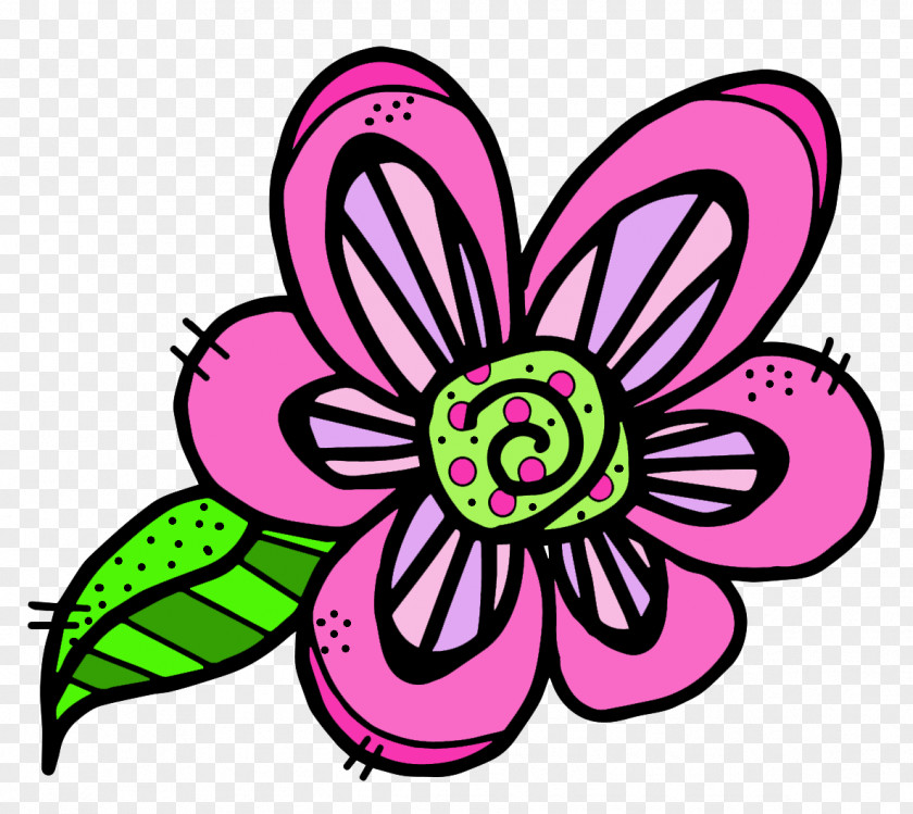 Doodles Cut Flowers Petal Clip Art PNG