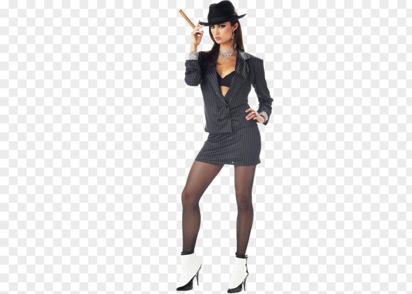 Dress Gangster Costume Party Clothing Mafia PNG