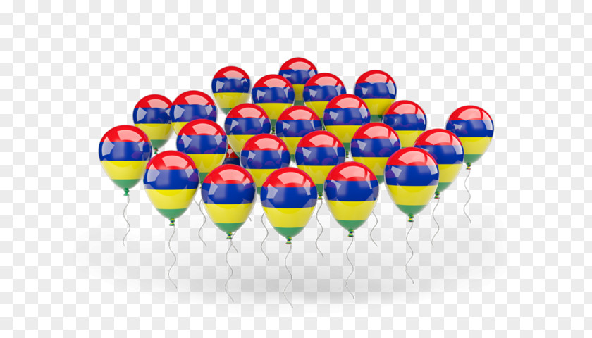 Flag Of Mauritius Rwanda Balloon PNG