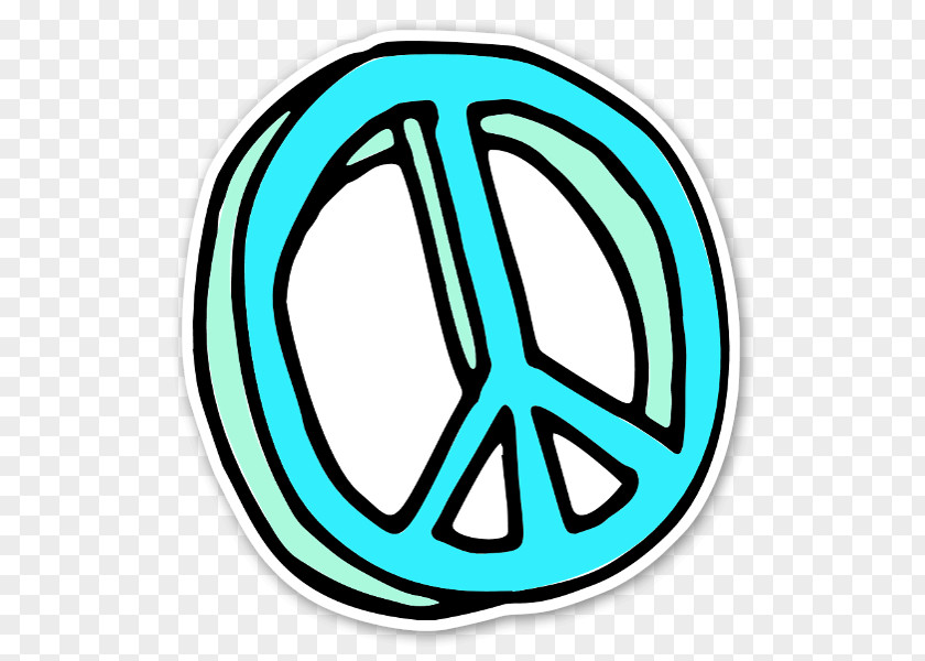 Peace Symbols Sticker Label PNG
