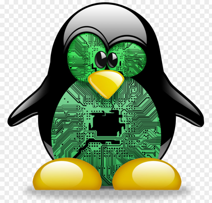 Computer Circuit Board Linux Kernel Tux Kali OpenSUSE PNG