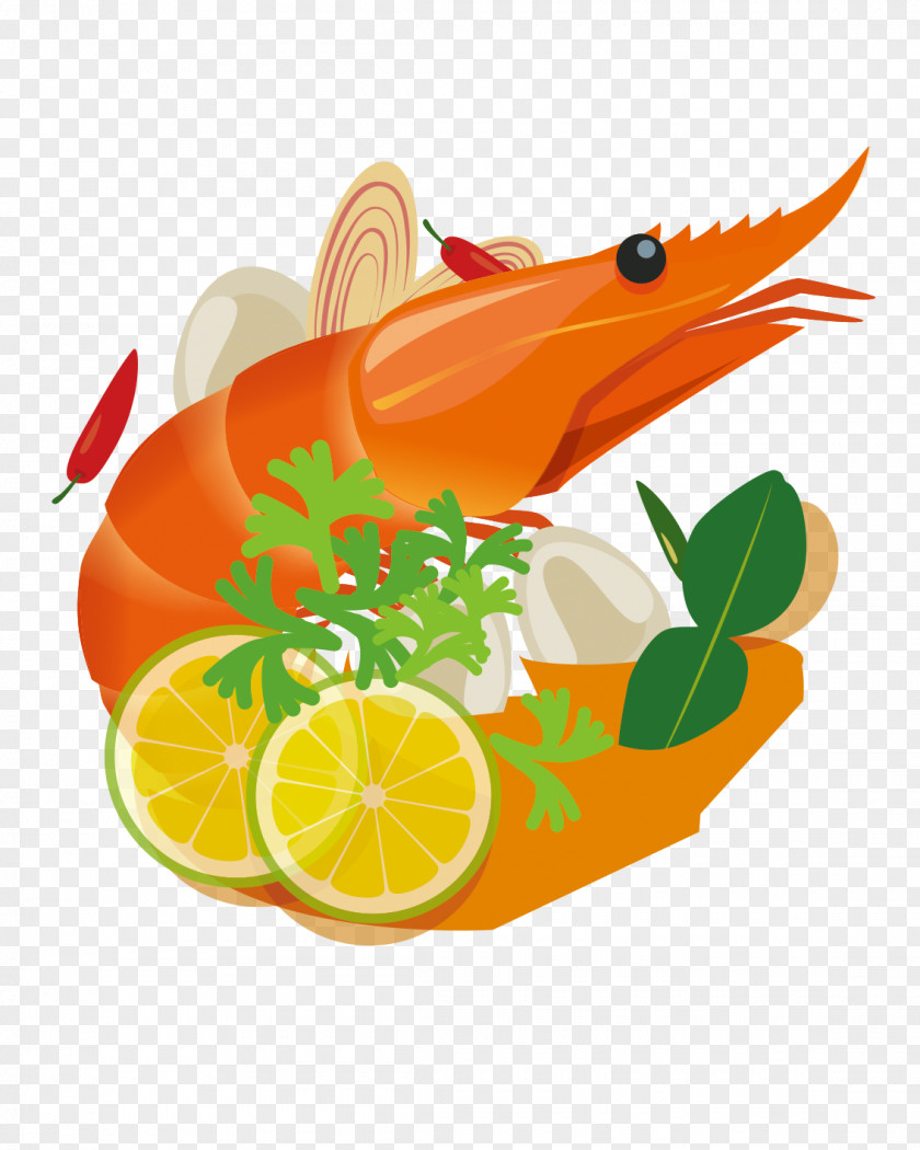 Gourmet Lobster Seafood Caridea Shrimp PNG