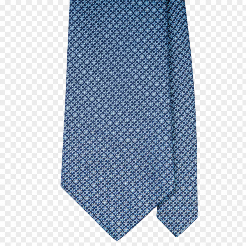 Blue Geometric Necktie Silk Bow Tie Textile PNG