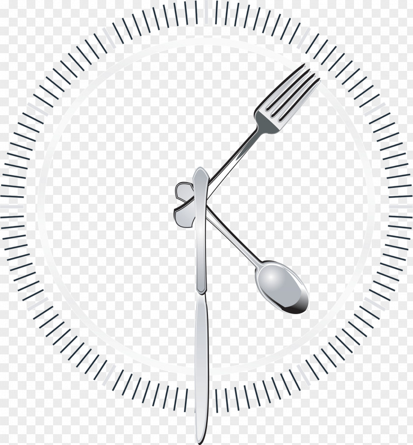 Creative Clock Cutlery Knife Download 99designs Computer File PNG