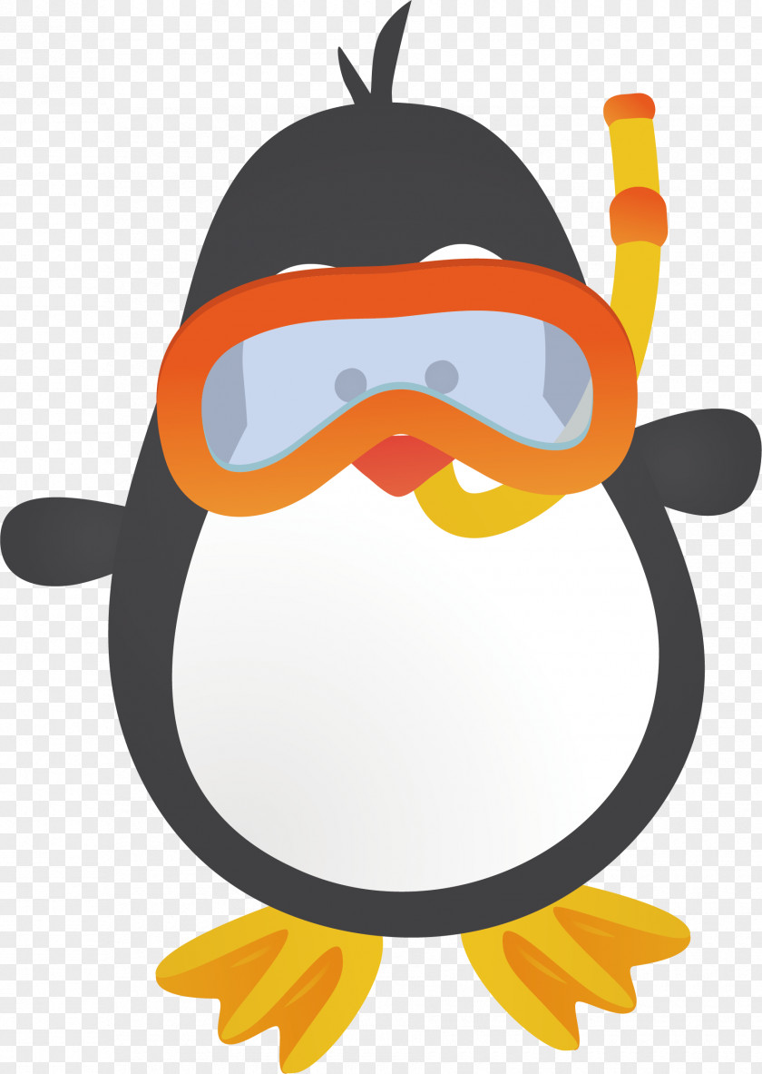 Diving Penguins Penguin Cartoon Animation Clip Art PNG