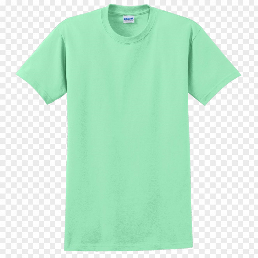 Mint T-shirt Gildan Activewear Clothing Sleeve Sweater PNG