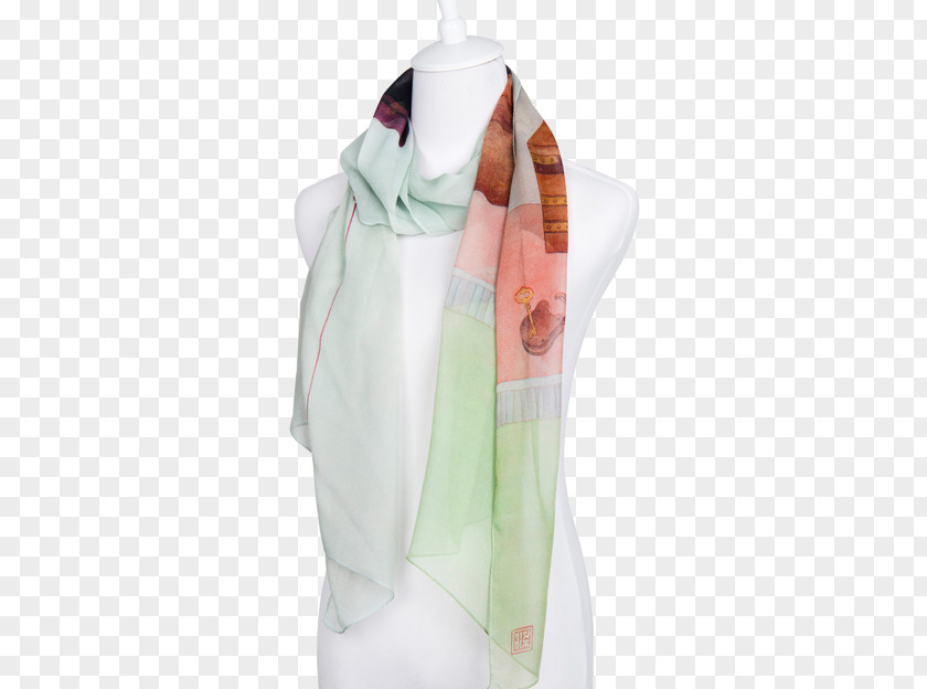 Scarf Shoulder Silk Clothes Hanger Stole PNG