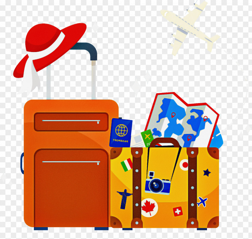Suitcase Travel Hand Luggage And Bags PNG