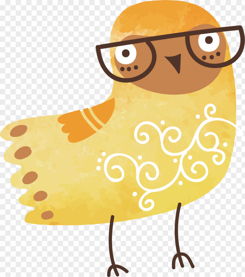 Vector Hand-painted Brown Parrot Cooperative Bank Saving Wallpaper PNG