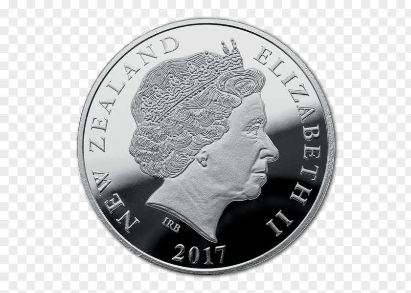 Coin Silver New Zealand Proof Coinage PNG