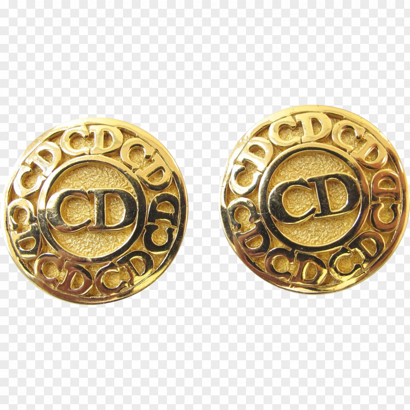 Dior Earring Jewellery Christian SE Gold Clothing PNG