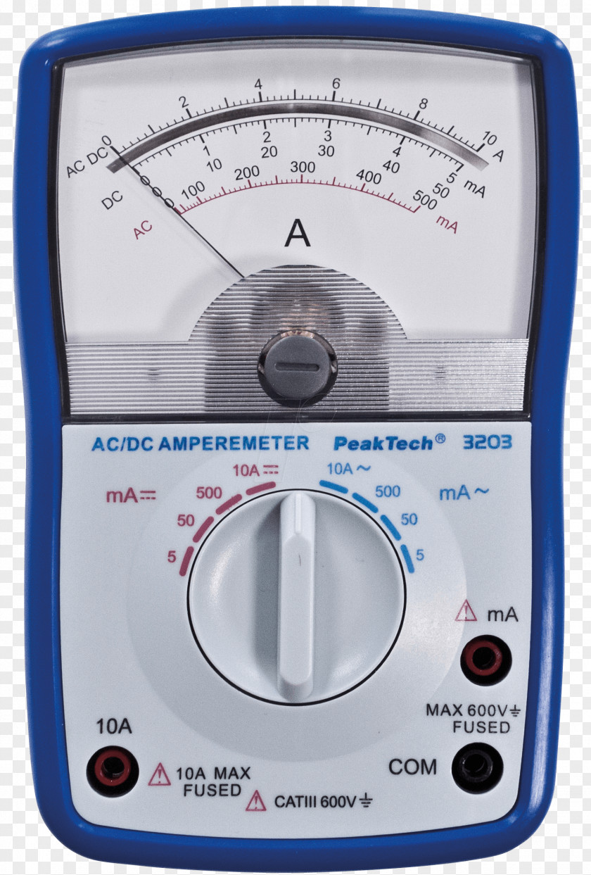 Gauge Ammeter Analog Signal Multimeter Galvanometer PNG