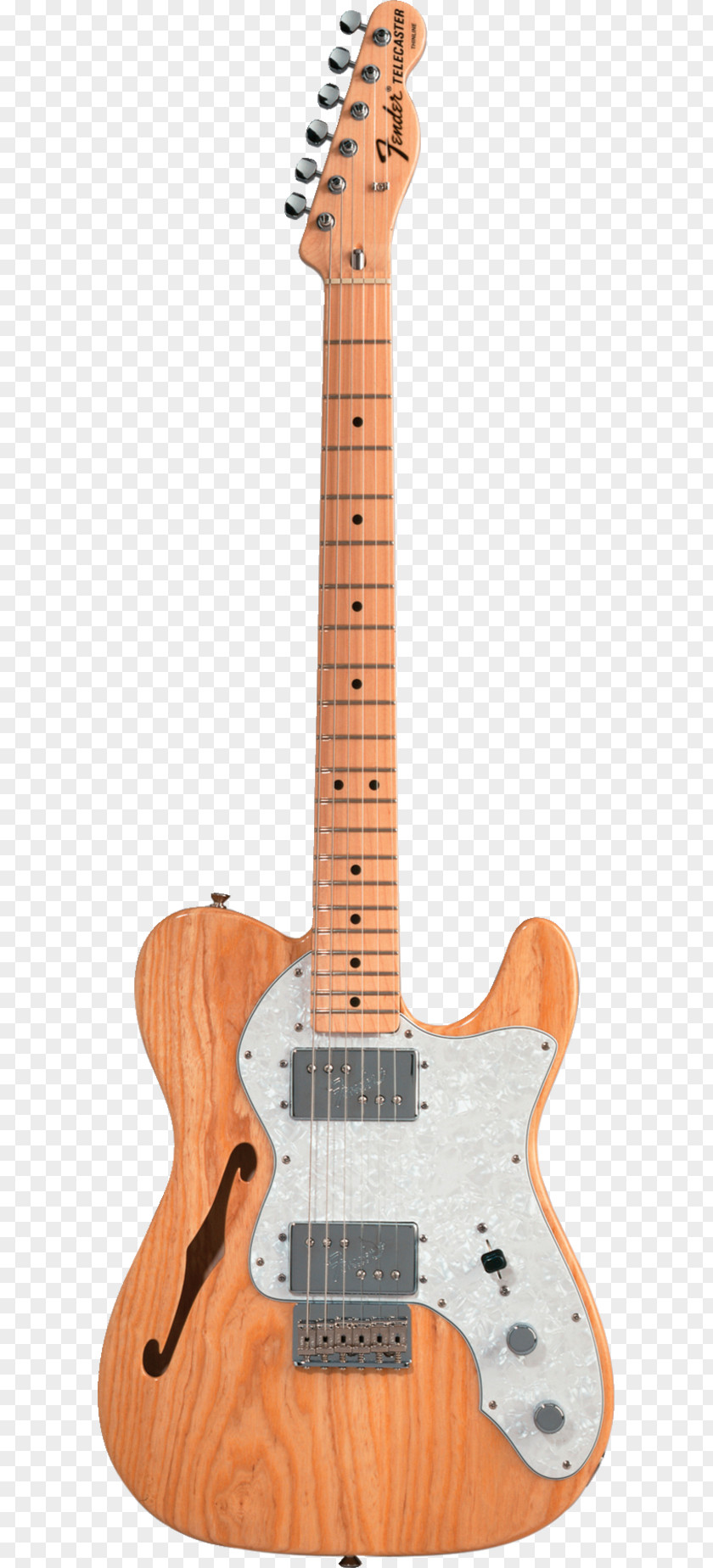 Guitar Fender Telecaster Thinline Classic Series '72 Musical Instruments Corporation PNG