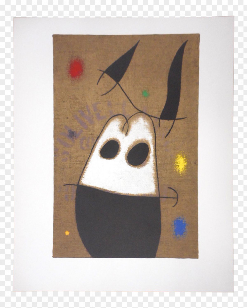 Painting Paper Joan Miró, 1893-1983 Galerie Maeght Dona I Ocell PNG