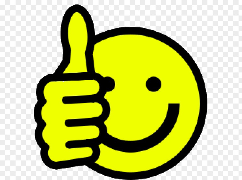 Smiley Thumb Signal Clip Art PNG