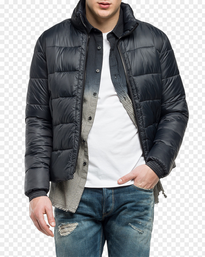 T-shirt Jacket Coat Collar Replay PNG
