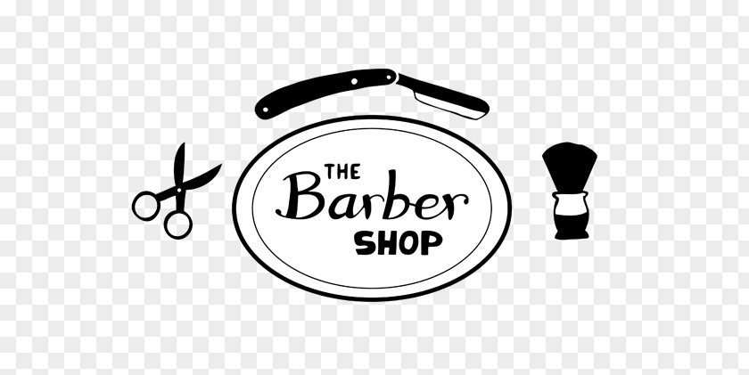 Baber Shop Logo Material Font PNG