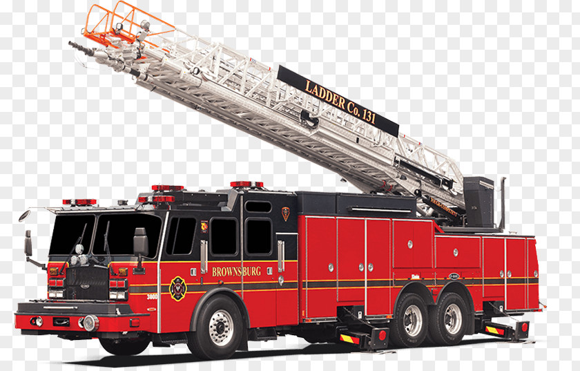 Engine Fire Ladder Department Vehicle E-One PNG