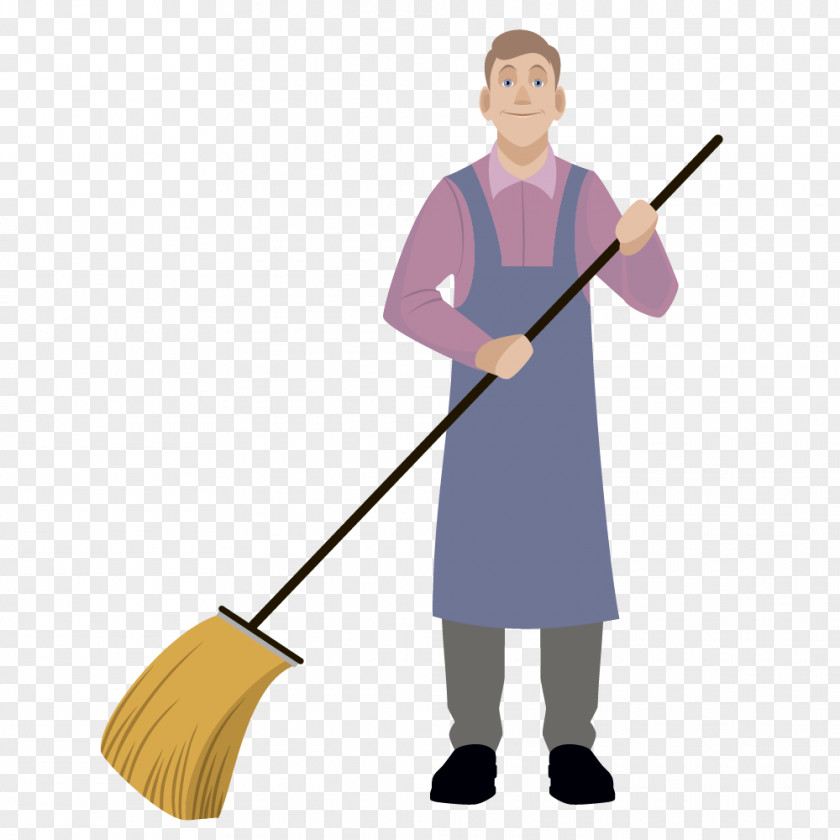 Funny Workers Vector Graphics Image Stock Illustration Cleaner PNG