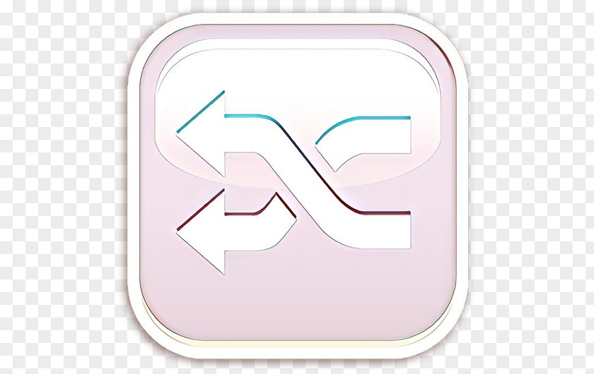 Gesture Finger Font Technology Pink M Line Design PNG