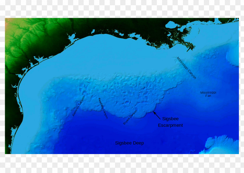 Gulf Of Mexico Cayos Arcas Sigsbee Deep Outer Continental Shelf Keathley Canyon PNG