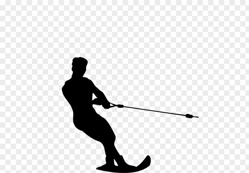 Surfing Silhouette Water Skiing Clip Art PNG